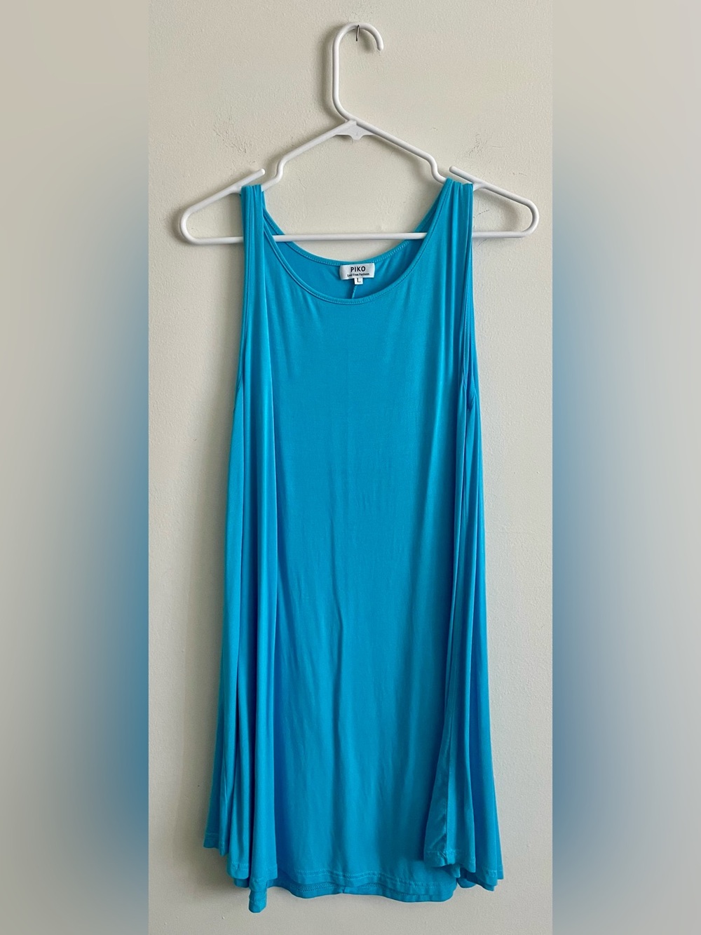 👗 Piko 1988 Women’s Sleeveless Bright Blue Tank Dress 👗